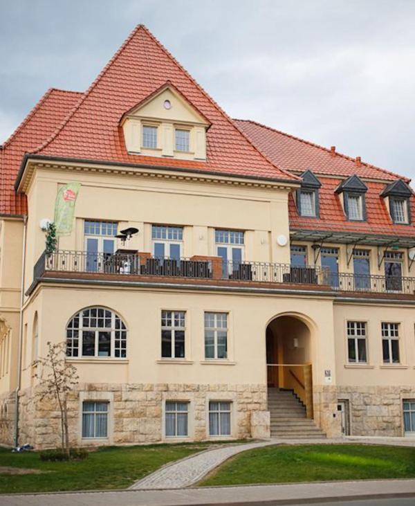 Hotel Villa Am Paradies Jena Bagian luar foto